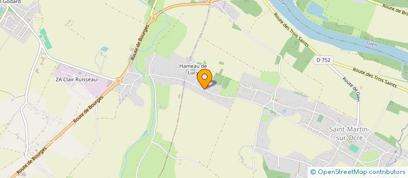 localisation de l'entreprise 795 069 467   SAINT-MARTIN-SUR-OCRE