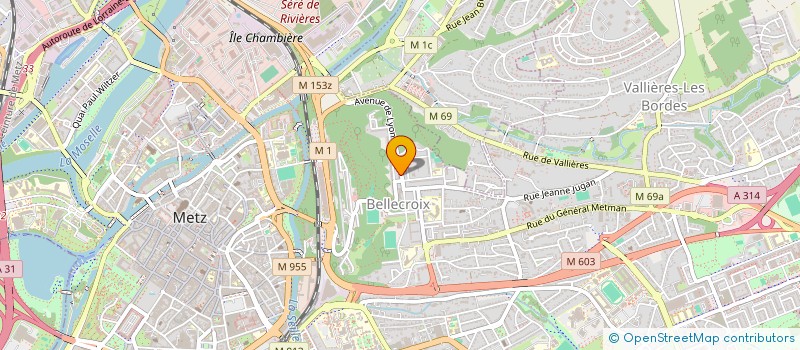 localisation de l'entreprise 795 078 823   METZ