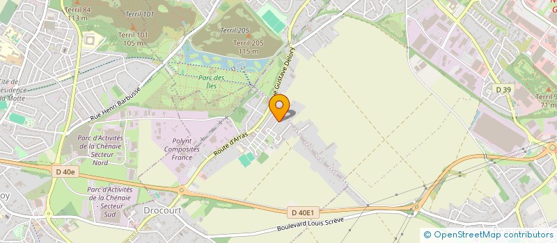 localisation de l'entreprise 795 078 906   VENDIN-LE-VIEIL