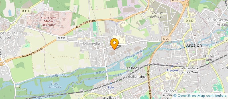 localisation de l'entreprise 795 081 652   ETAMPES