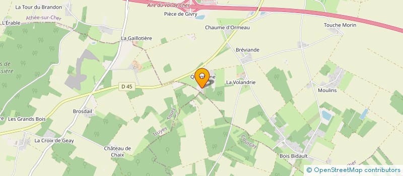 localisation de l'entreprise 795 083 393   ATHEE-SUR-CHER