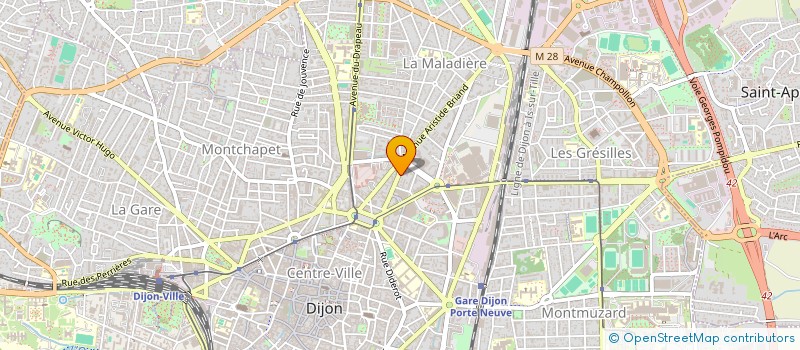 localisation de l'entreprise 795 089 176   DIJON