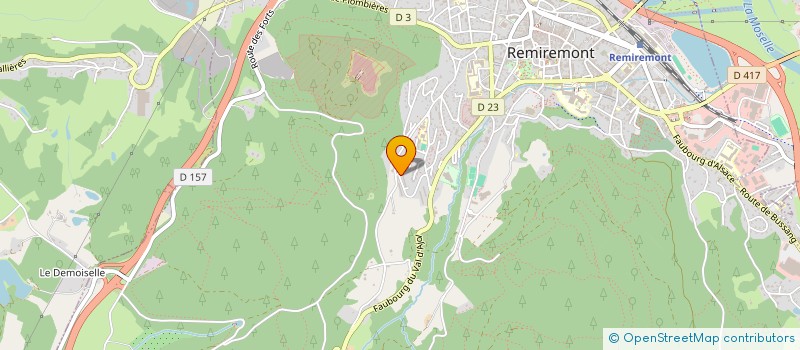 localisation de l'entreprise 795 105 402   RUPT-SUR-MOSELLE