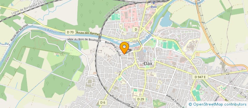 localisation de l'entreprise 795 119 767   DAX