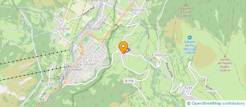 localisation de l'entreprise 795 124 726   SAINT-LARY-SOULAN