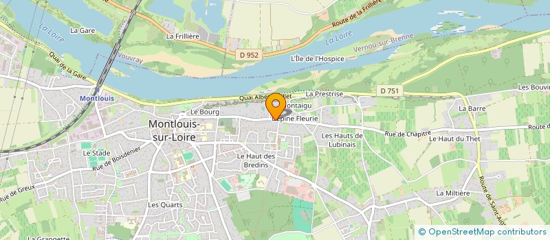 localisation de l'entreprise 795 131 663 à TOURS