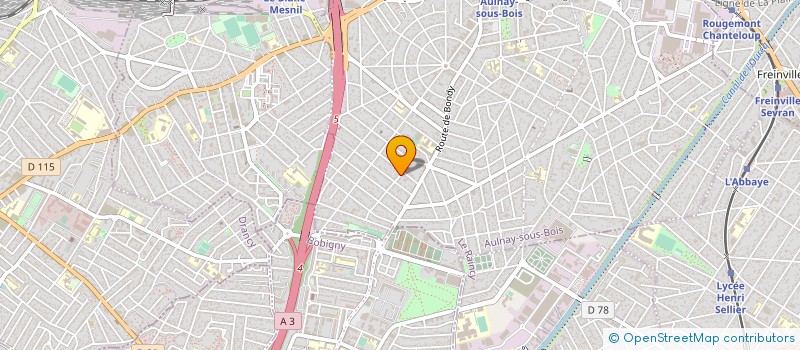 localisation de l'entreprise 795 137 173 à AULNAY-SOUS-BOIS