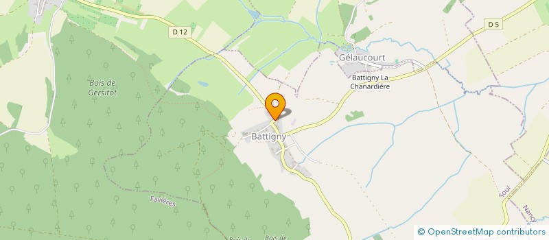 localisation de l'entreprise 795 151 190   BATTIGNY