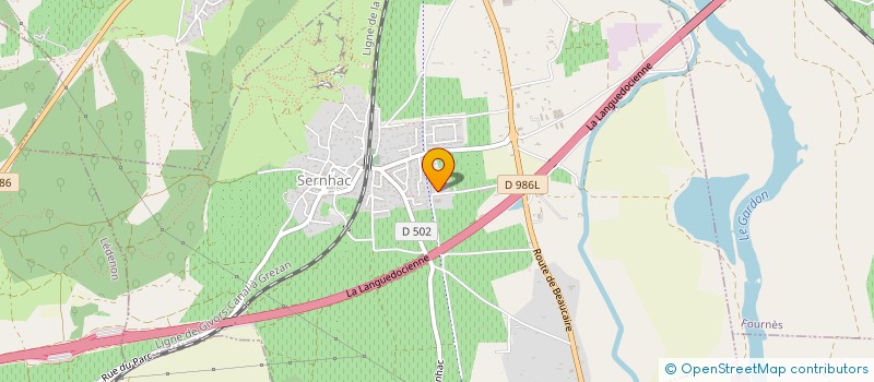 localisation de l'entreprise 795 176 742   NIMES