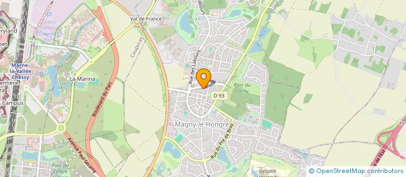 localisation de l'entreprise 795 182 286   BUSSY-SAINT-GEORGES