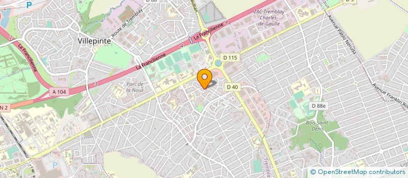 localisation de l'entreprise 795 186 725  à SARTROUVILLE