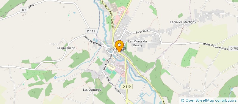 localisation de l'entreprise 795 195 700   CORMEILLES