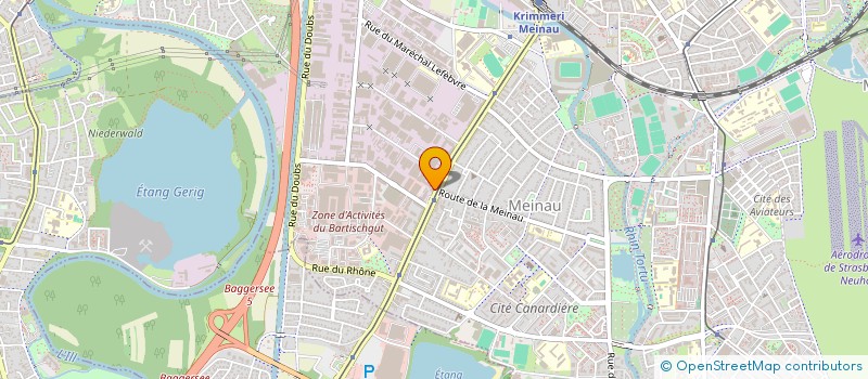 localisation de l'entreprise 795 201 524   HNHEIM