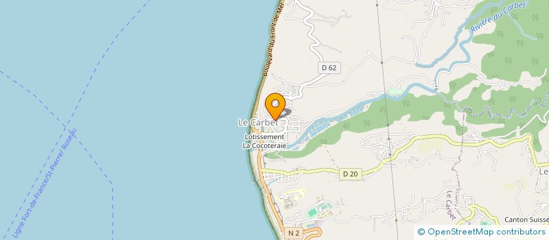 localisation de l'entreprise 795 206 879   LE CARBET