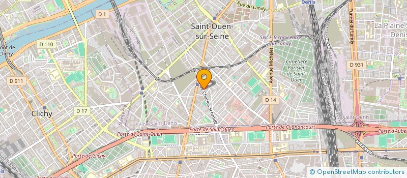 localisation de l'entreprise 795 219 070 à SAINT-OUEN-SUR-SEINE