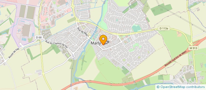 localisation de l'entreprise 795 231 497 à MARLY