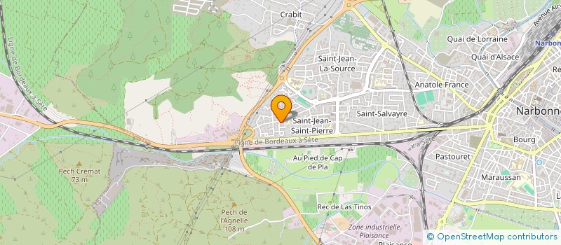 localisation de l'entreprise 795 234 384   NARBONNE