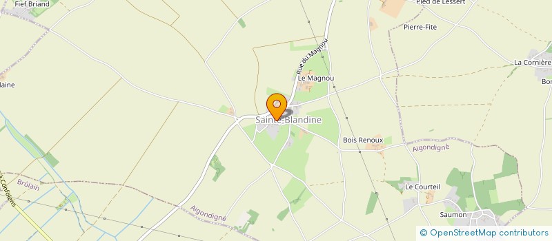 localisation de l'entreprise 795 241 942   AIGONDIGNE