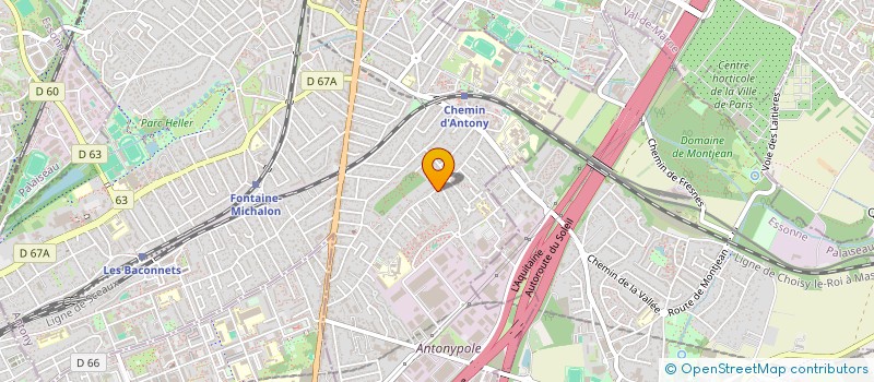 localisation de l'entreprise 795 244 235  à ANTONY