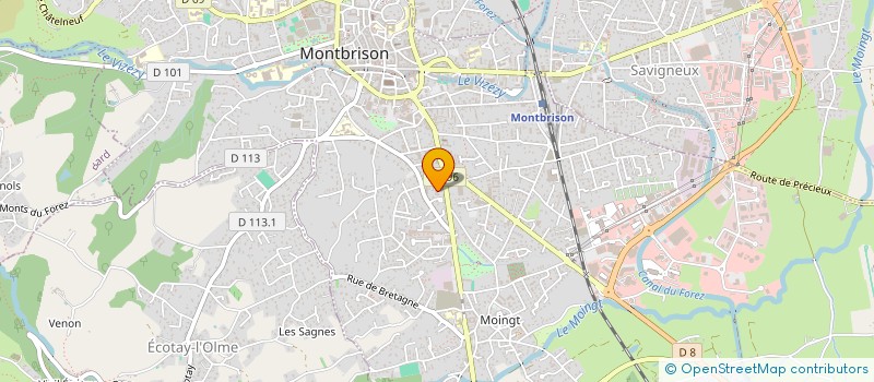 localisation de l'entreprise 795 249 440   MONTBRISON