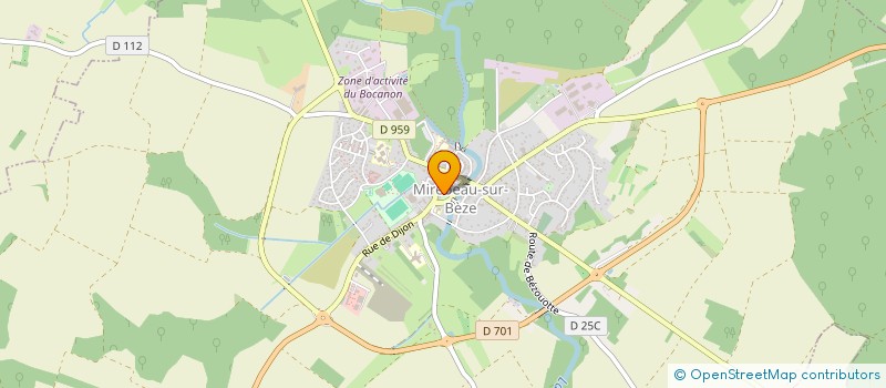 localisation de l'entreprise 795 250 190   CHEVIGNY-SAINT-SAUVEUR