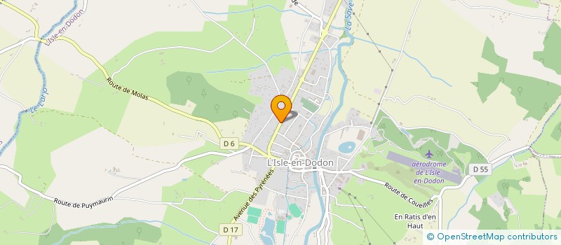 localisation de l'entreprise 795 275 338   LAHAS