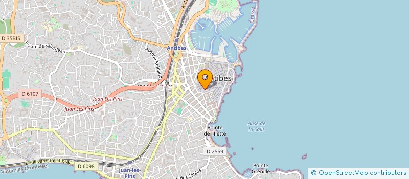 localisation de l'entreprise 795 284 009 à ANTIBES