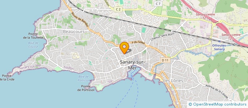 localisation de l'entreprise 795 312 156   SANARY SUR MER