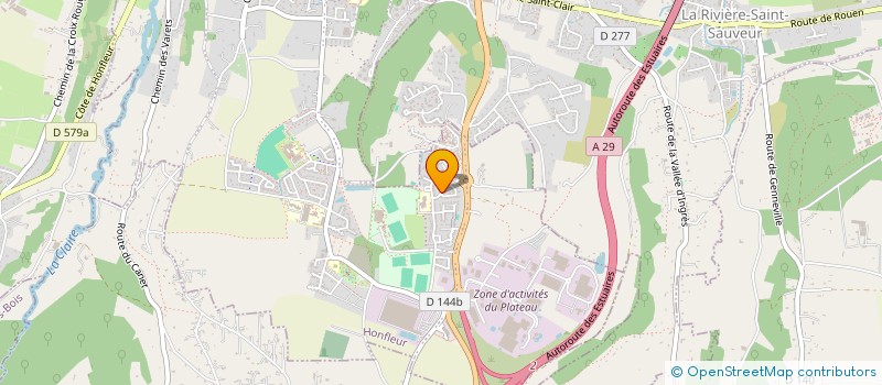 localisation de l'entreprise 795 333 681   HONFLEUR