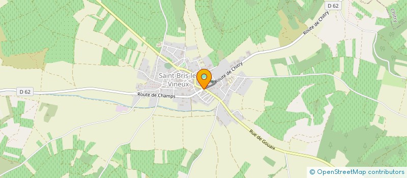 localisation de l'entreprise 795 334 499 à SAINT-BRIS-LE-VINEUX