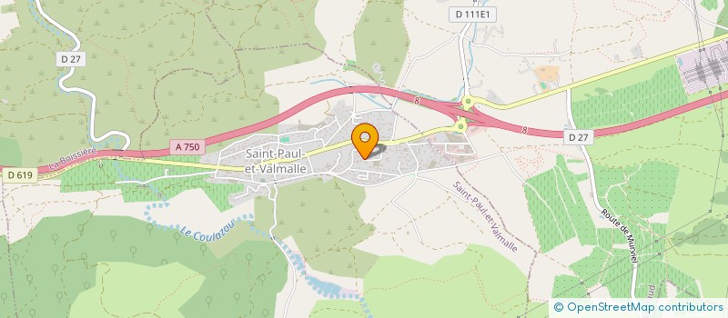 localisation de l'entreprise 795 339 720   SAINT-GELY-DU-FESC