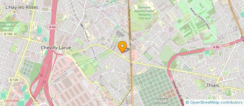 localisation de l'entreprise 795 340 777   CHEVILLY-LARUE