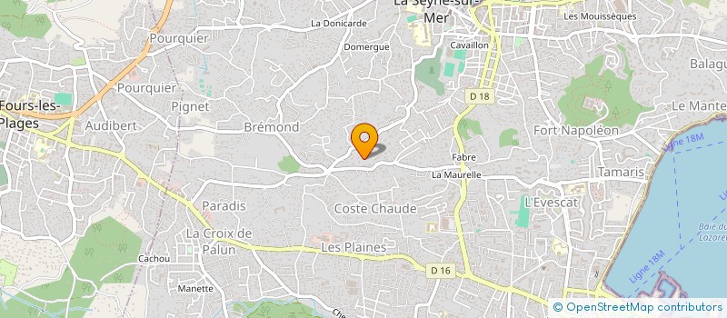 localisation de l'entreprise 795 340 843 à NICE