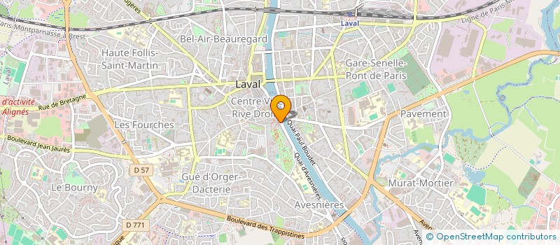localisation de l'entreprise 795 344 548 à LAVAL