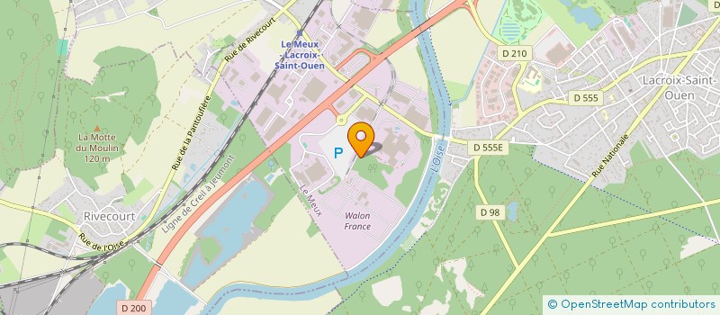 localisation de l'entreprise 795 354 273   JAUX