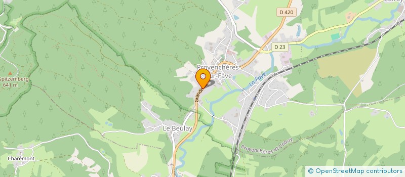 localisation de l'entreprise 795 361 377   LA PETITE-FOSSE