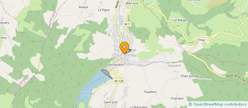 localisation de l'entreprise 795 367 267   LA TERRASSE-SUR-DORLAY