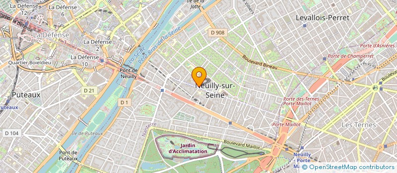 localisation de l'entreprise 795 407 816 à NEUILLY-SUR-SEINE