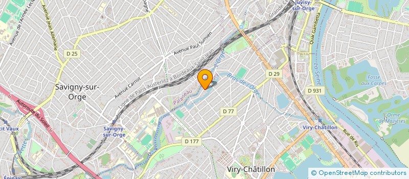 localisation de l'entreprise 797 410 487 à VIRY-CHATILLON