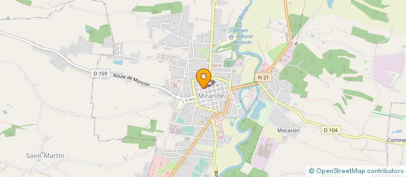 localisation de l'entreprise 797 420 031   PAVIE