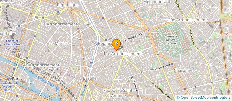 localisation de l'entreprise 797 421 724   PARIS