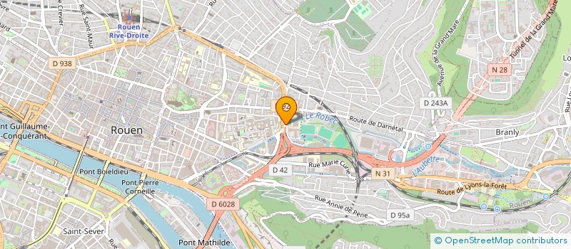 localisation de l'entreprise 797 446 838  à ROUEN