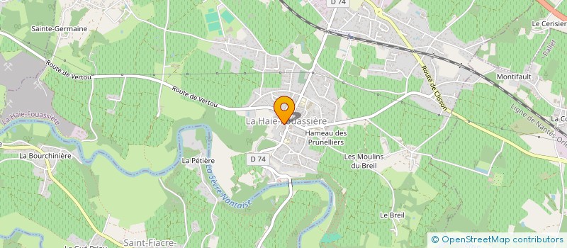 localisation de l'entreprise 797 468 386  à LE PALLET