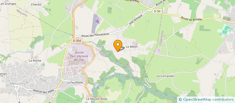 localisation de l'entreprise 797 469 822   BRINDAS