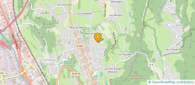 localisation de l'entreprise 797 471 919   CHAMBERY