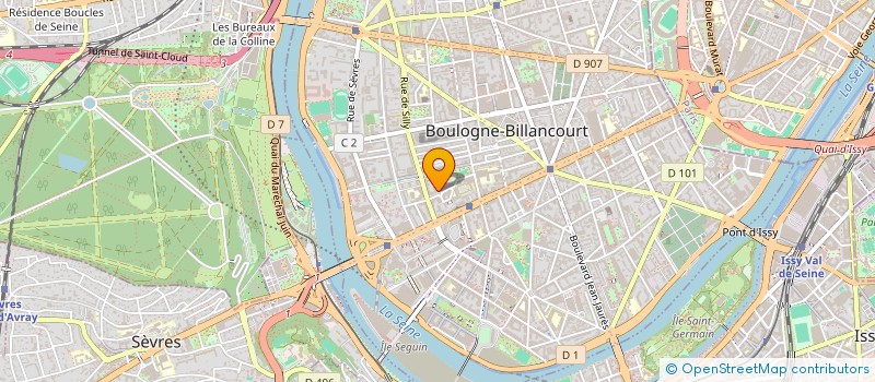 localisation de l'entreprise 797 474 012   MEUDON