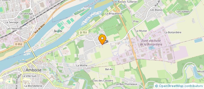 localisation de l'entreprise 797 474 251 à GELLAINVILLE