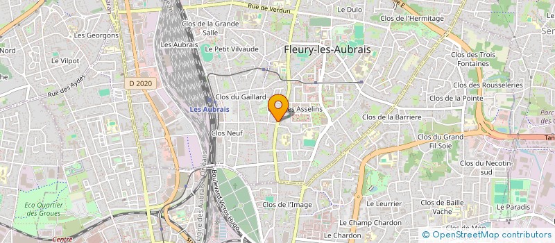 localisation de l'entreprise 797 474 921 à DAMMARIE-LES-LYS