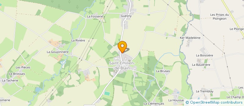 localisation de l'entreprise 797 479 177   BLAIN