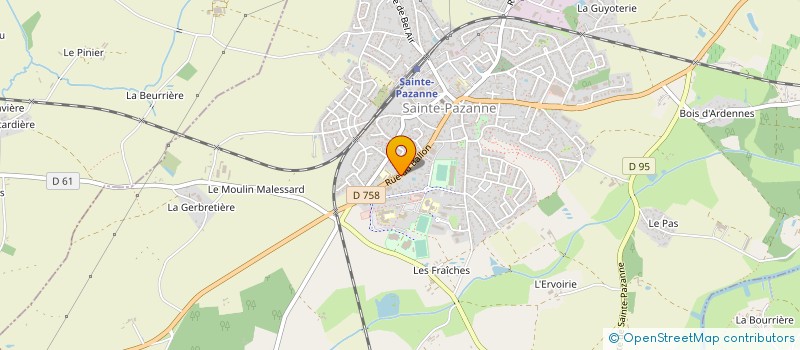 localisation de l'entreprise 797 479 284 à LA GARNACHE